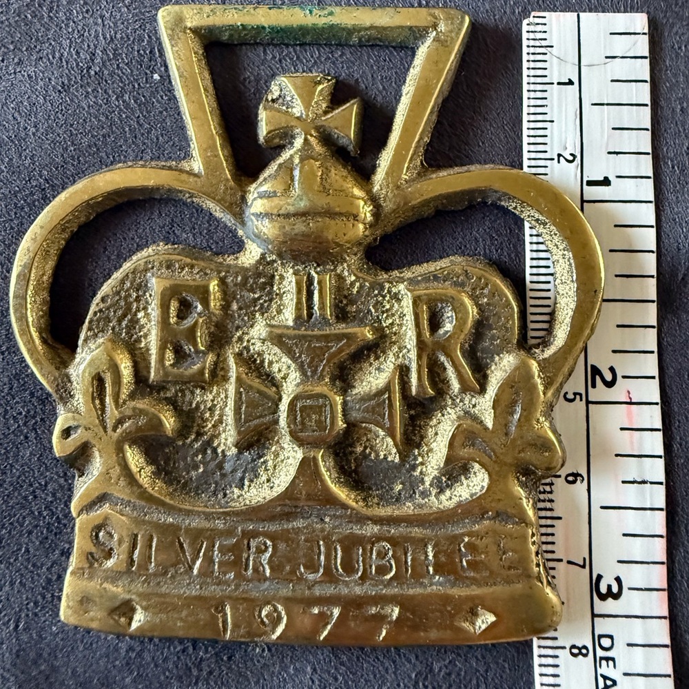 1977 Silver Jubilee Rose Brass